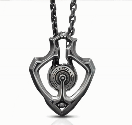 ⚙️ Collar Engranaje Giratorio – Diseño robusto, funcional y con un mecanismo que nunca pasa desapercibido.